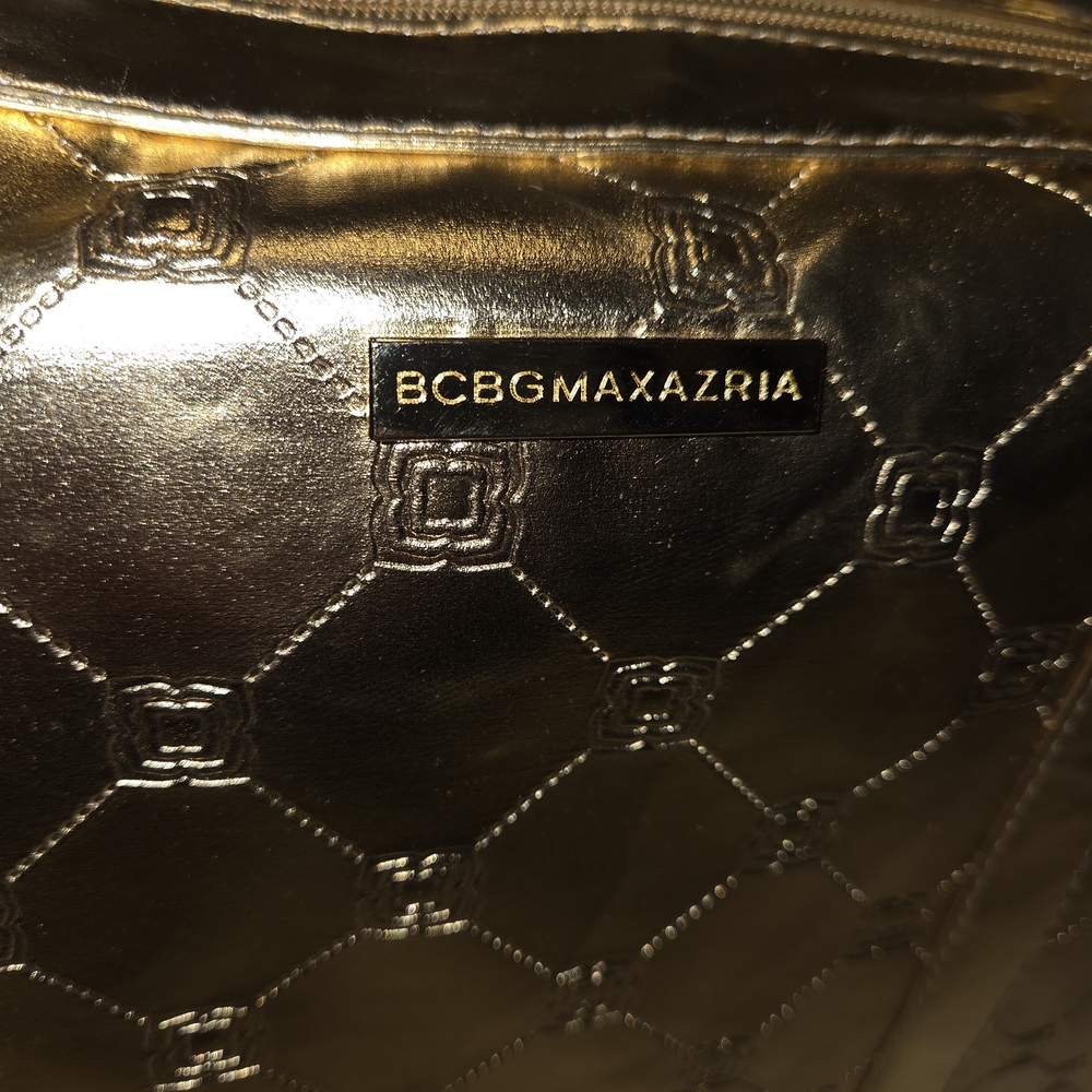 BCBGMAXAZRIA Gold Women's Carry On Bag